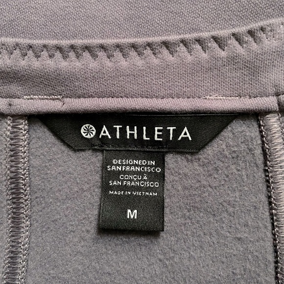 ATHLETA | Women’s Asymmetric Moto Jacket in Dusk Violet Size M - Picture 9 of 10